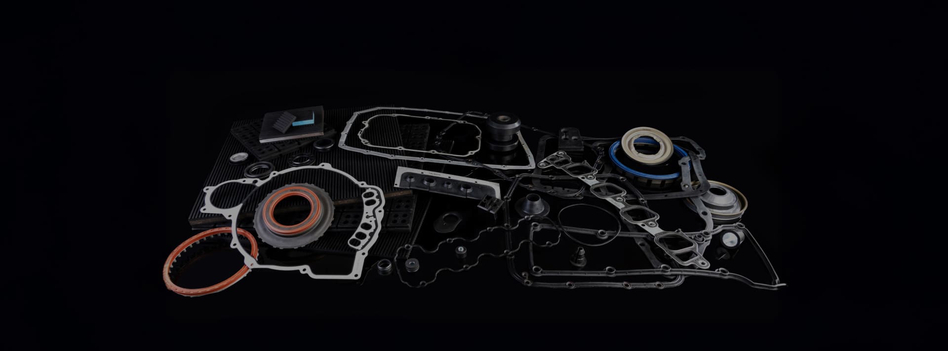 Rubber-metal molded